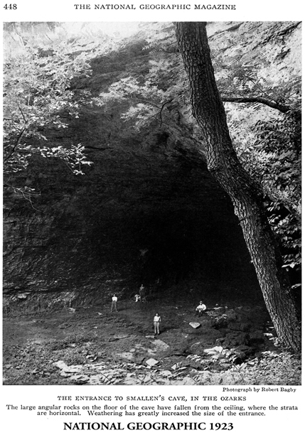 Smallin Cave Nat Geo 1923
